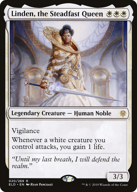 Linden, the Steadfast Queen (ELD) #20 [EN/N]