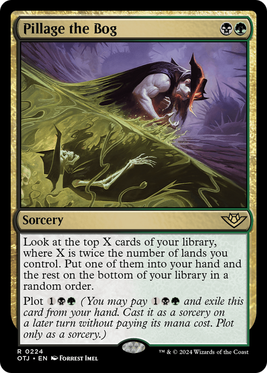 Pillage the Bog (OTJ) #224 [EN/N] s/o