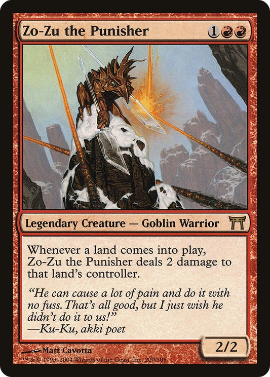 Zo-Zu the Punisher (CHK) #200 [EN/N] s/o