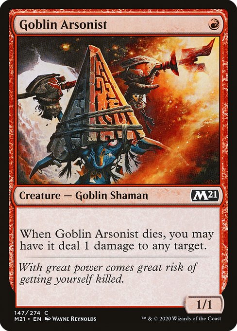 Goblin Arsonist (M21) #147 [EN/N]