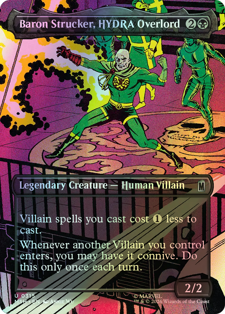 Baron Strucker, HYDRA Overlord (MSH) #315 [EN/F]