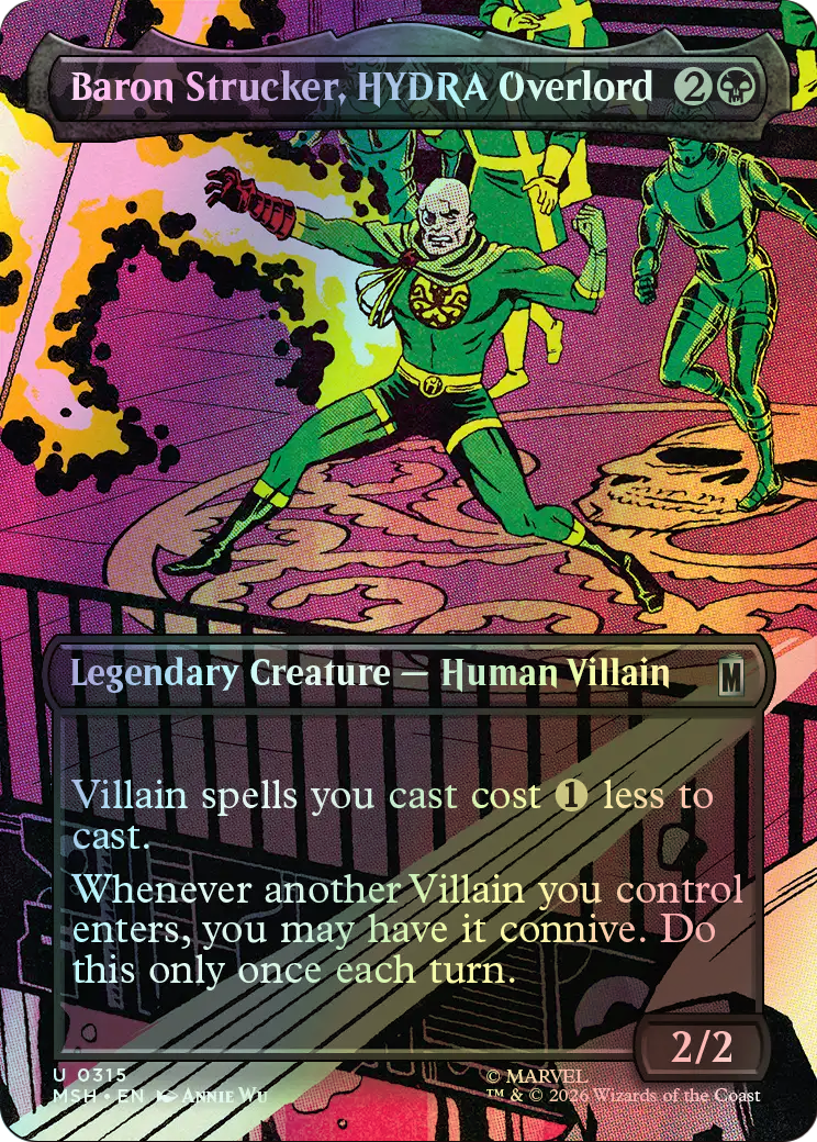 Baron Strucker, HYDRA Overlord (MSH) #315 [EN/F]