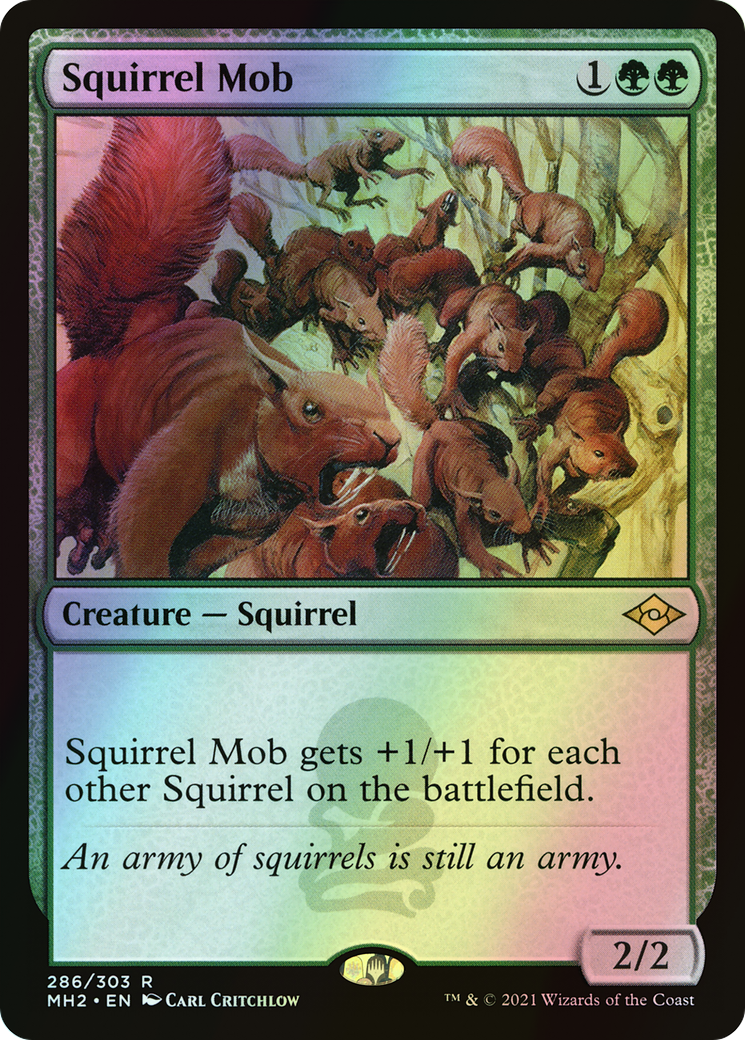 Squirrel Mob (MH2) #286 [EN/F] s/o