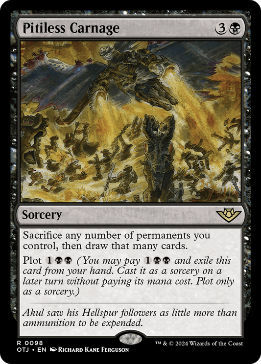 Pitiless Carnage (OTJ) #98 [EN/N] s/o