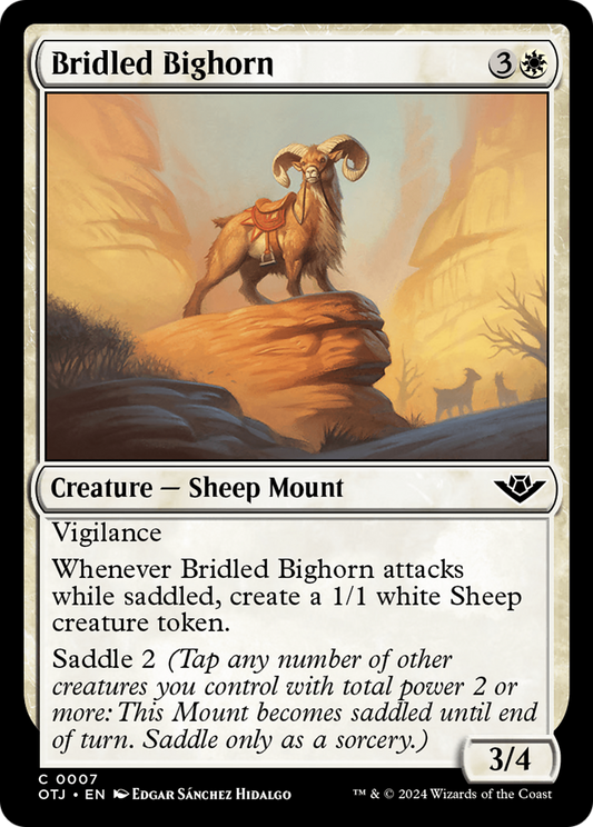 Bridled Bighorn (OTJ) #7 [EN/N]