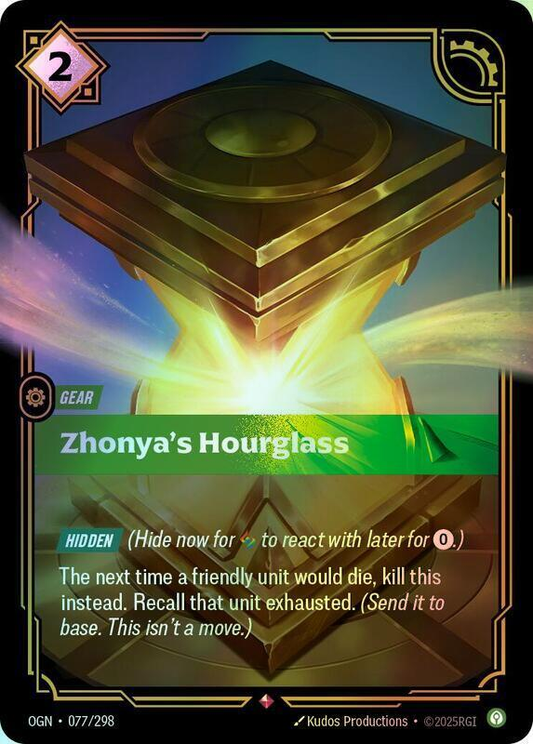 Zhonya's Hourglass (OGN) #077 [EN/F] s/o