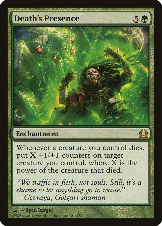 Death's Presence (RTR) #121 [EN/N] s/o