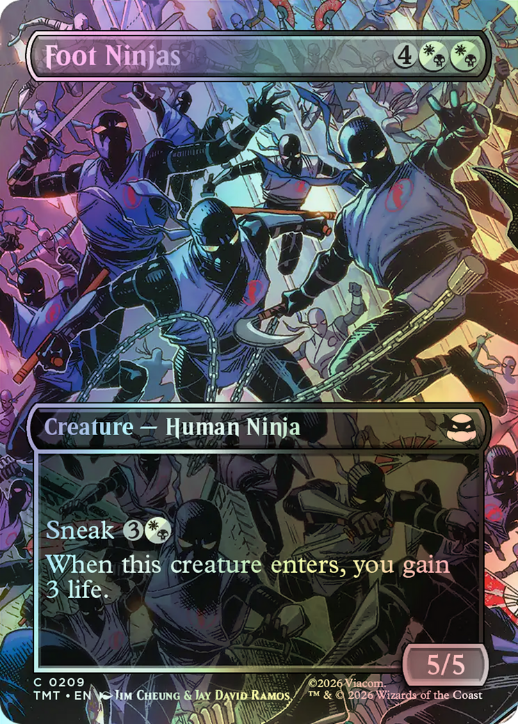 Foot Ninjas (TMT) #209 [EN/F]