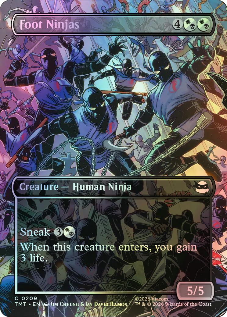 Foot Ninjas (TMT) #209 [EN/F]