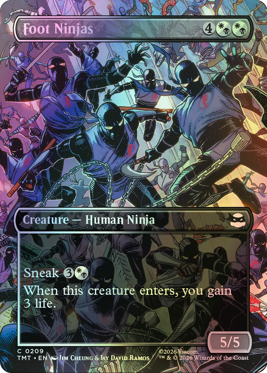 Foot Ninjas (TMT) #209 [EN/F]