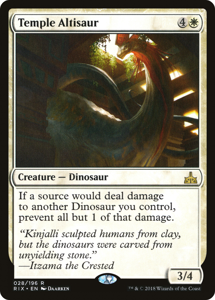 Temple Altisaur (RIX) #28 [EN/N]