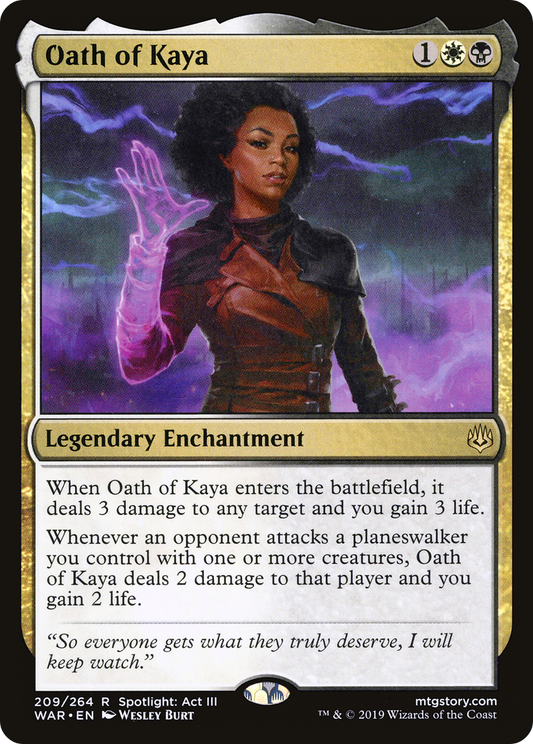 Oath of Kaya (WAR) #209 [EN/N]
