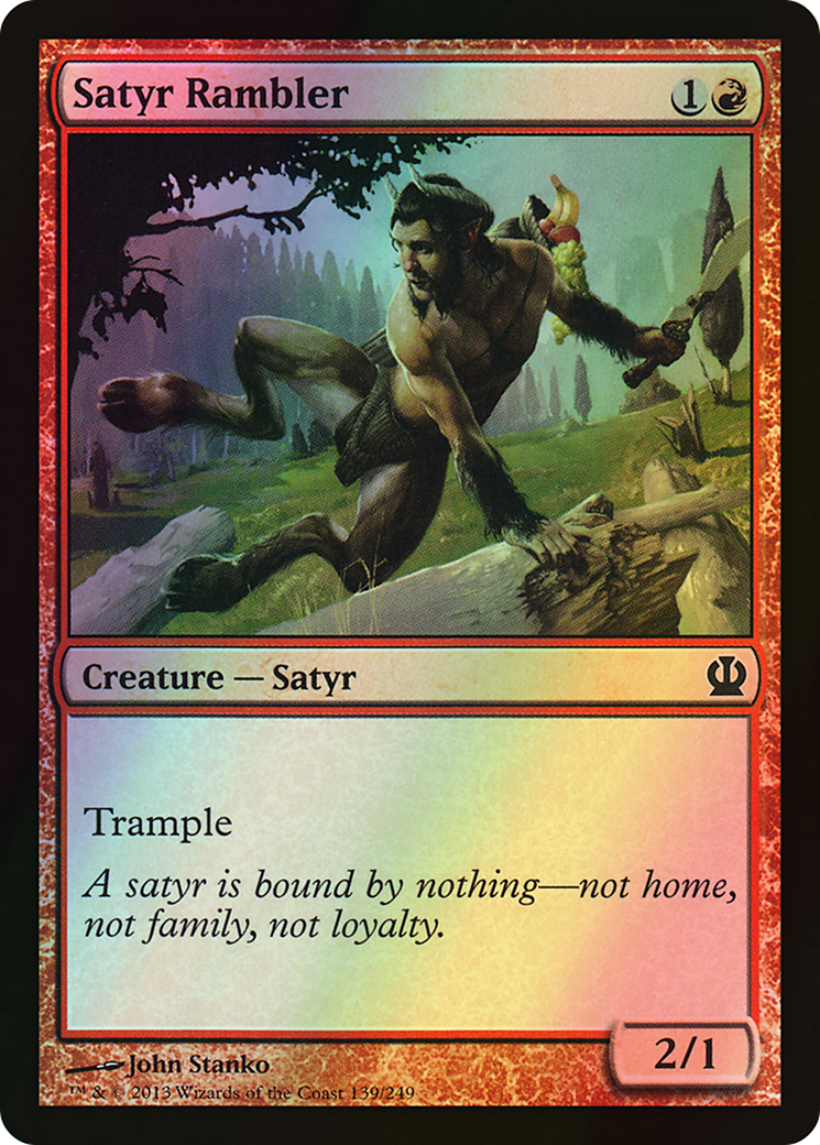 Satyr Rambler (THS) #139 [EN/F]