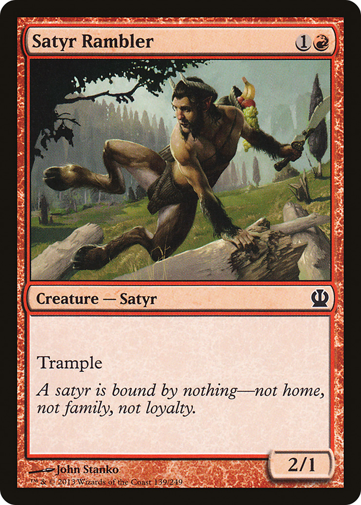 Satyr Rambler (THS) #139 [EN/N]