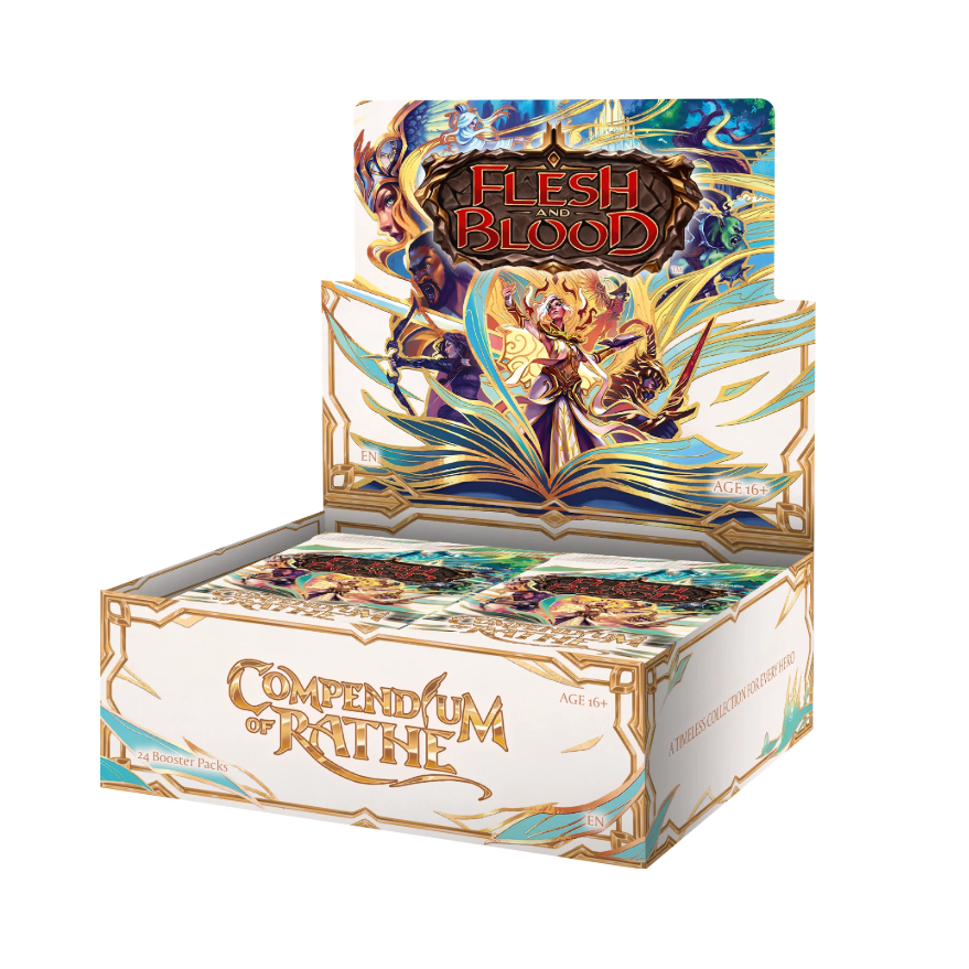 Flesh and Blood - Compendium of Rathe Booster Box (24 packs) & Green ...