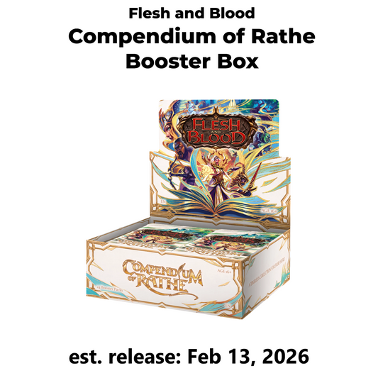 [PRE-ORDER] Flesh and Blood - Compendium of Rathe Booster Box (24 packs)