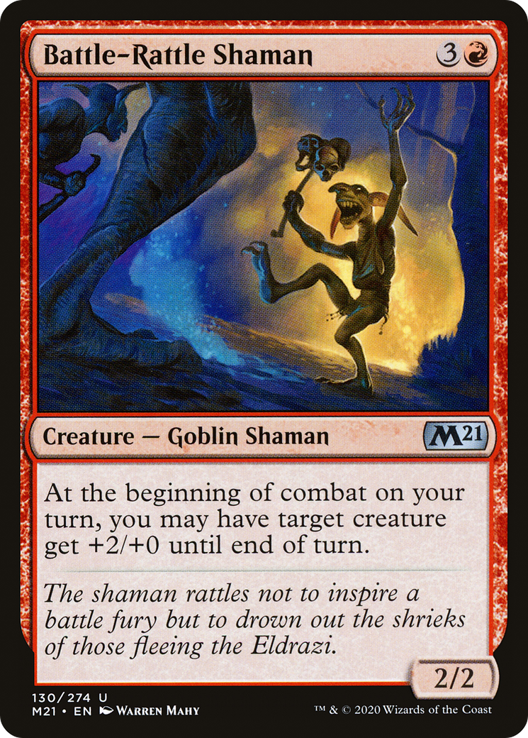 Battle-Rattle Shaman (M21) #130 [EN/N]