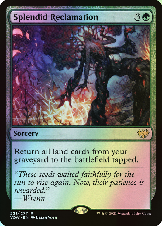 Splendid Reclamation (VOW) #221 [EN/F] s/o