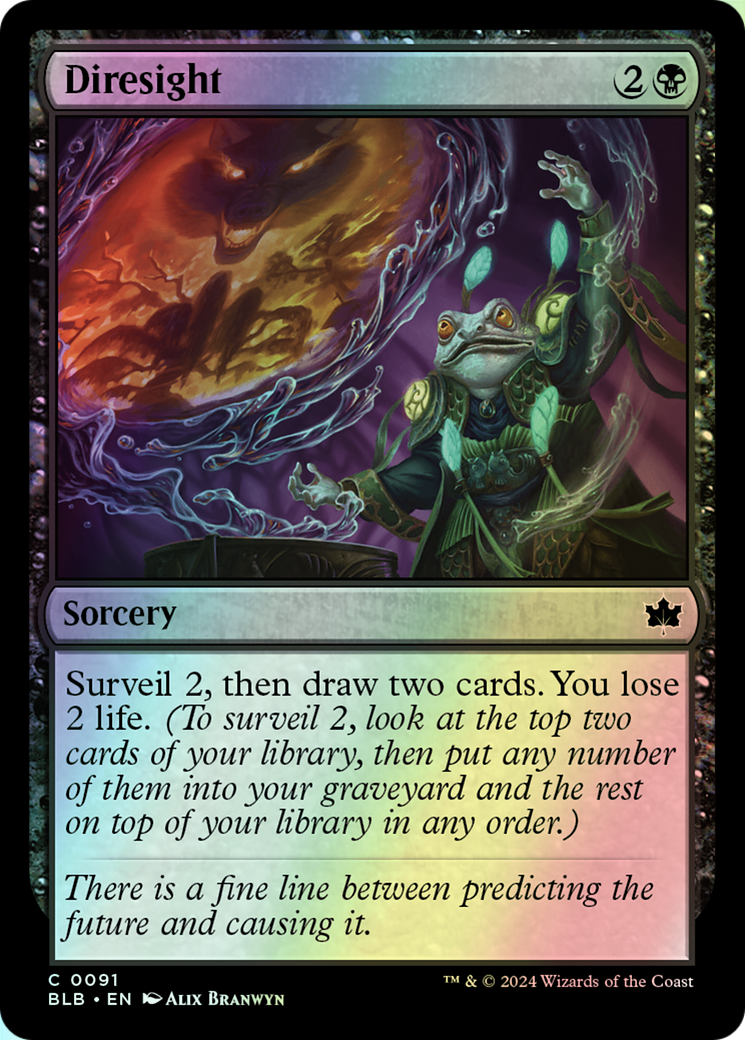 Diresight (BLB) #91 [EN/F] s/o