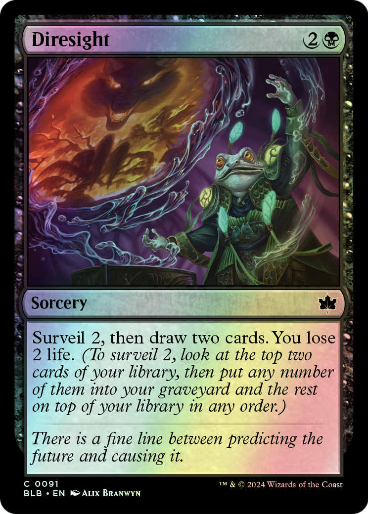 Diresight (BLB) #91 [EN/F] s/o