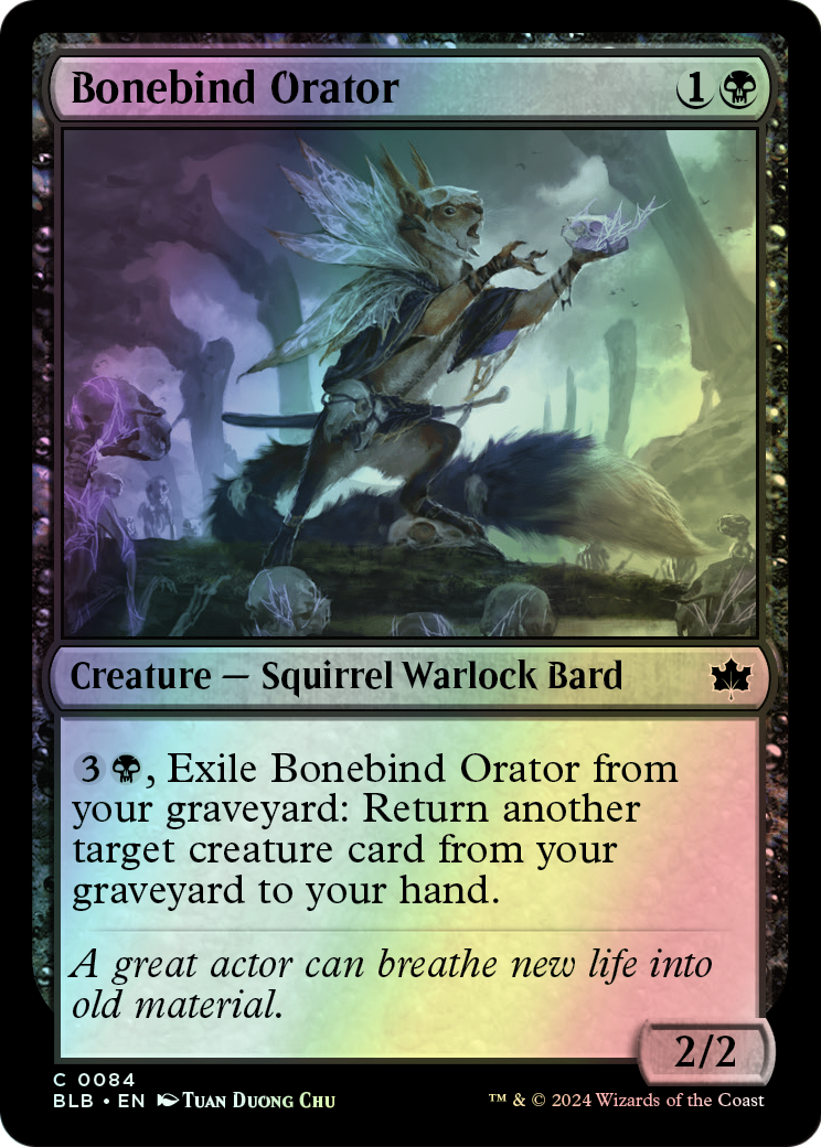 Bonebind Orator (BLB) #84 [EN/F]