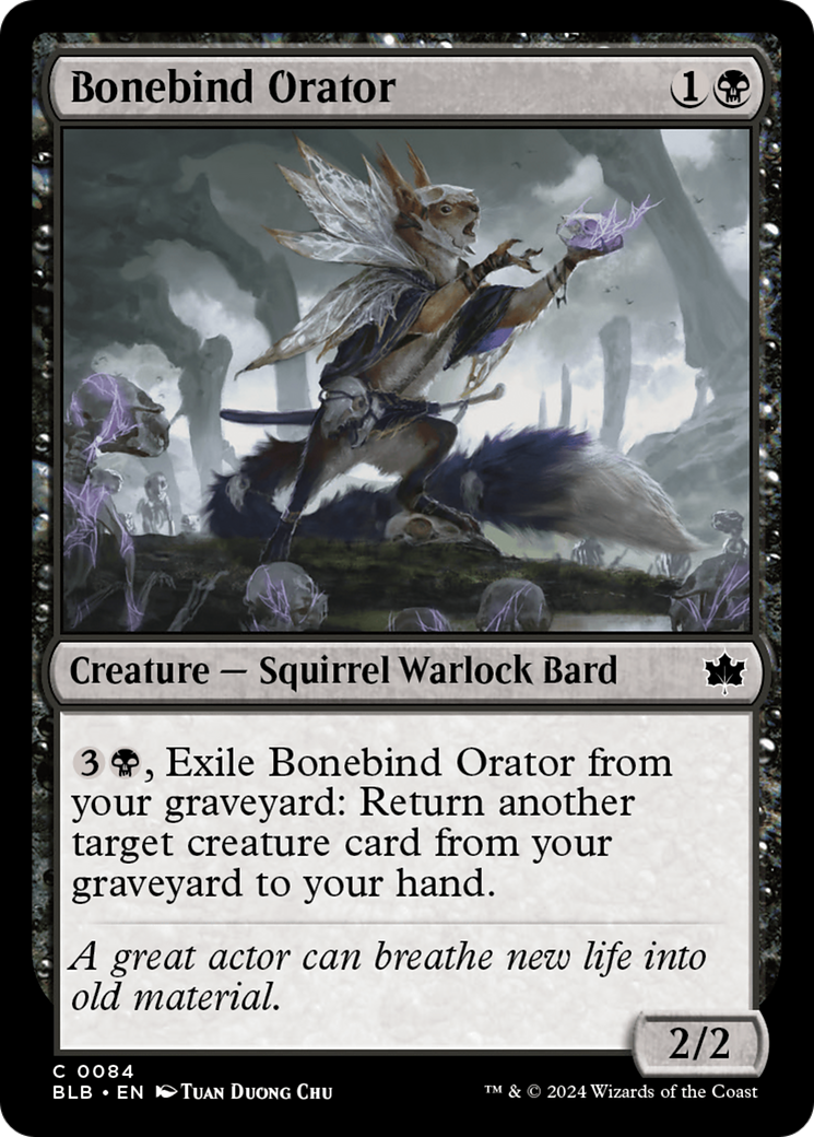 Bonebind Orator (BLB) #84 [EN/N]