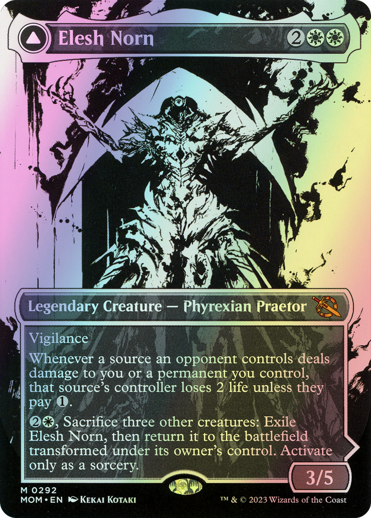 Elesh Norn // The Argent Etchings (MOM) #292 [EN/F] s/o