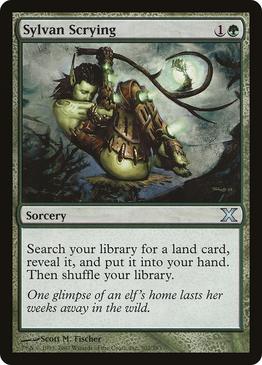 Sylvan Scrying (10E) #302 [EN/N] s/o