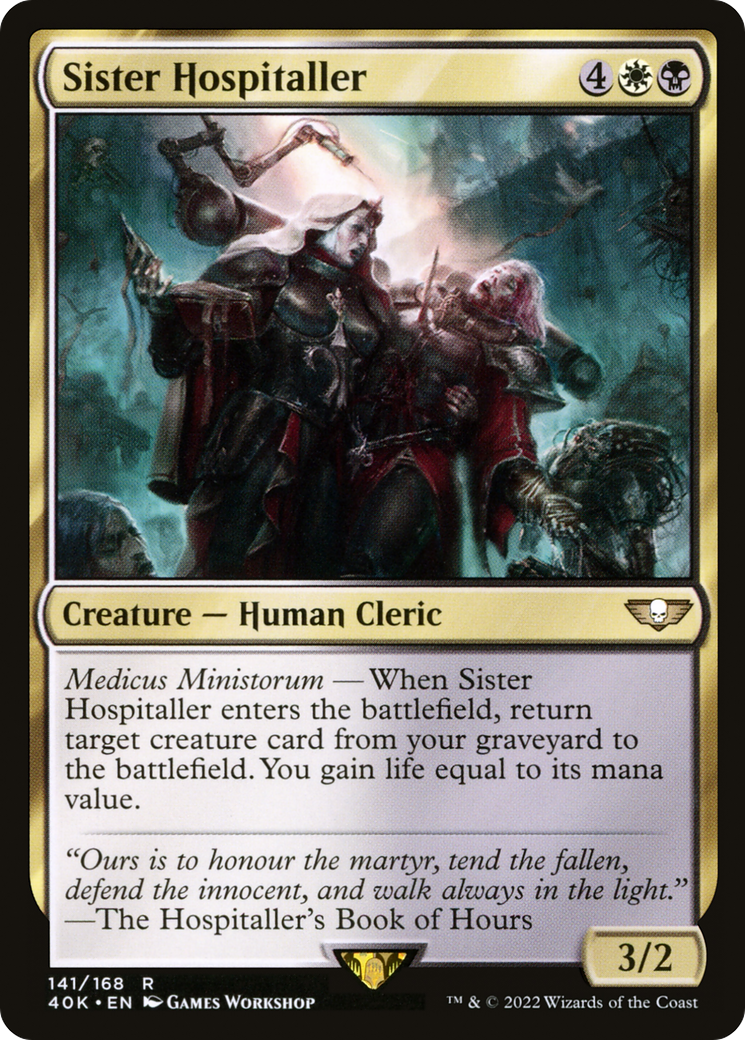 Sister Hospitaller (40K) #141 [EN/N]