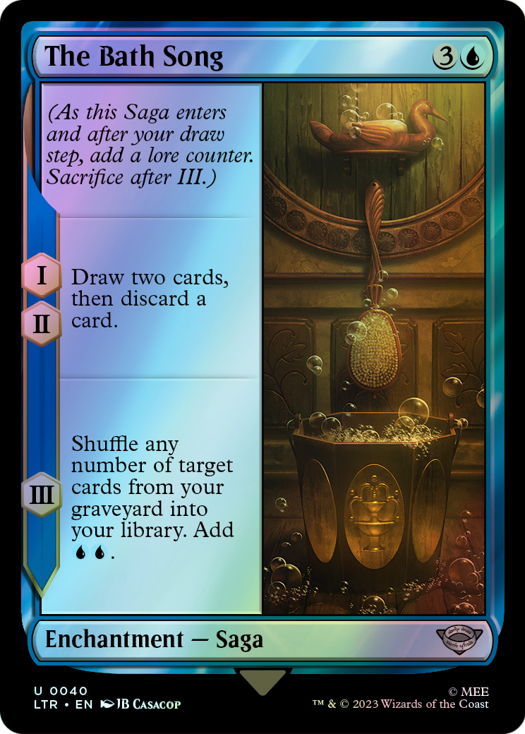 The Bath Song (LTR) #40 [EN/F]
