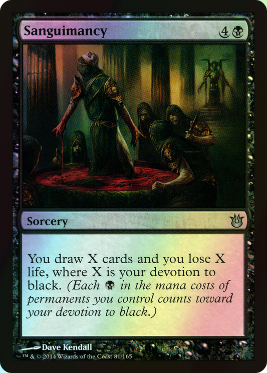 Sanguimancy (BNG) #81 [EN/F] s/o