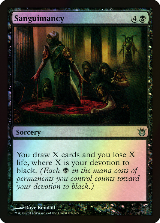 Sanguimancy (BNG) #81 [EN/F] s/o