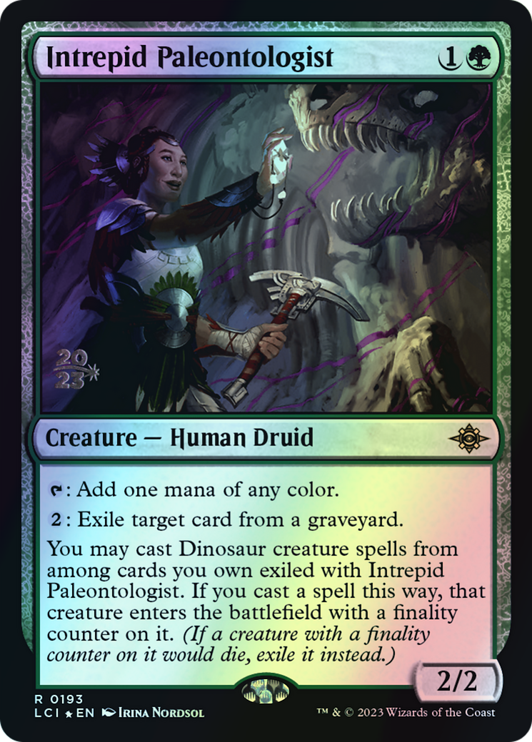Intrepid Paleontologist (PLCI) #193s [EN/F]