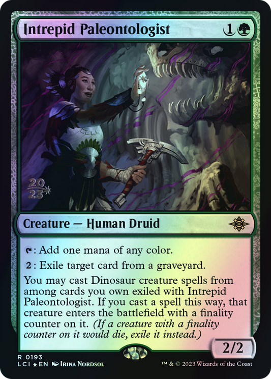 Intrepid Paleontologist (PLCI) #193s [EN/F]