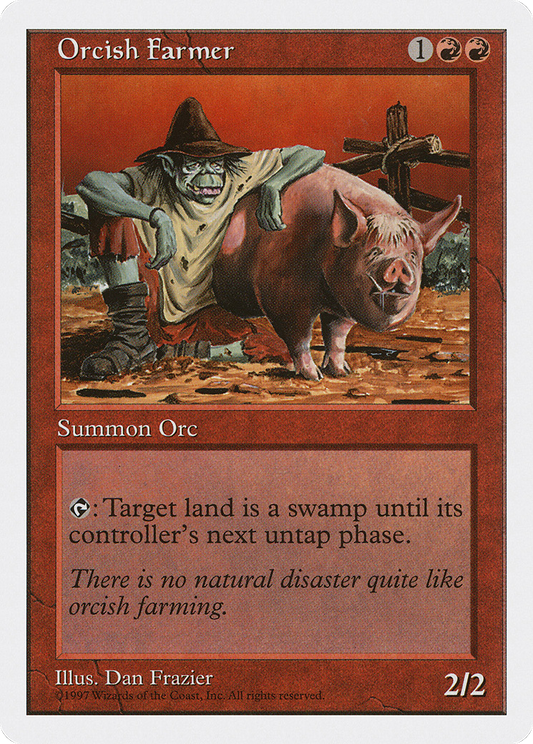 Orcish Farmer (5ED) #256 [EN/N]