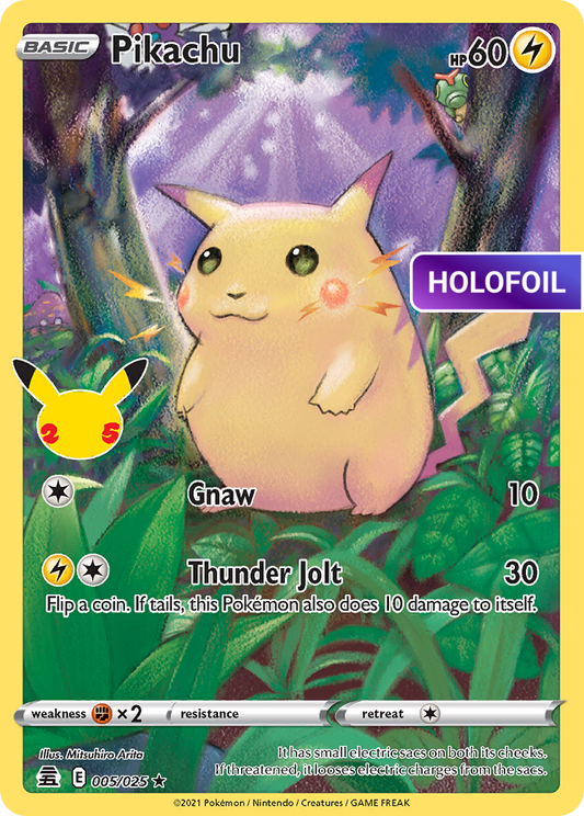 Pikachu (CEL) #005 [EN/H] s/o