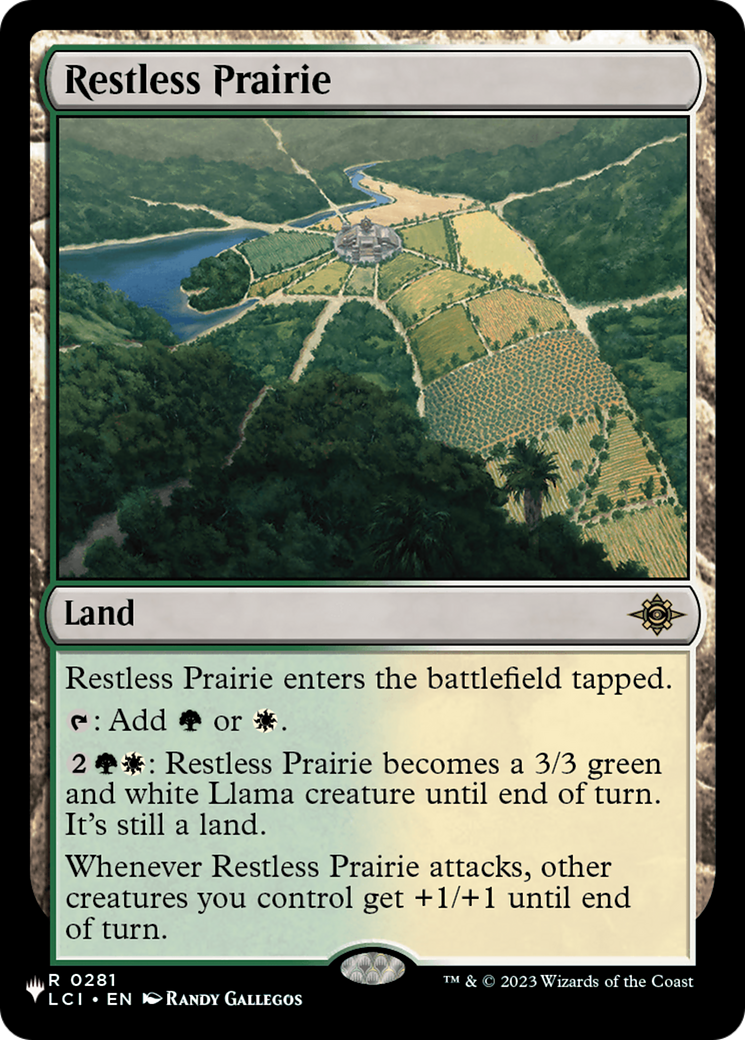 Restless Prairie (PLST) #LCI-281 [EN/N]