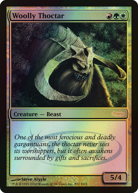 Woolly Thoctar (DCI) #22 [EN/F]