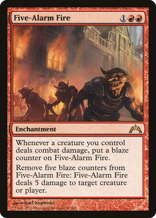 Five-Alarm Fire (GTC) #91 [EN/N]