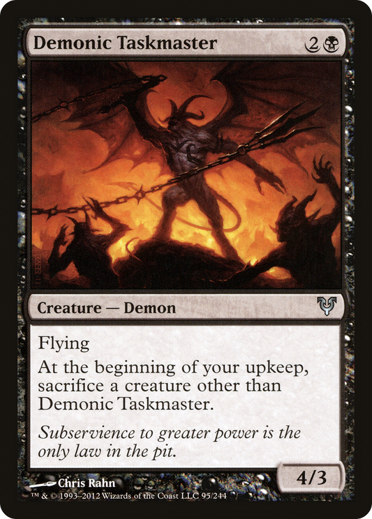 Demonic Taskmaster (AVR) #95 [EN/N]