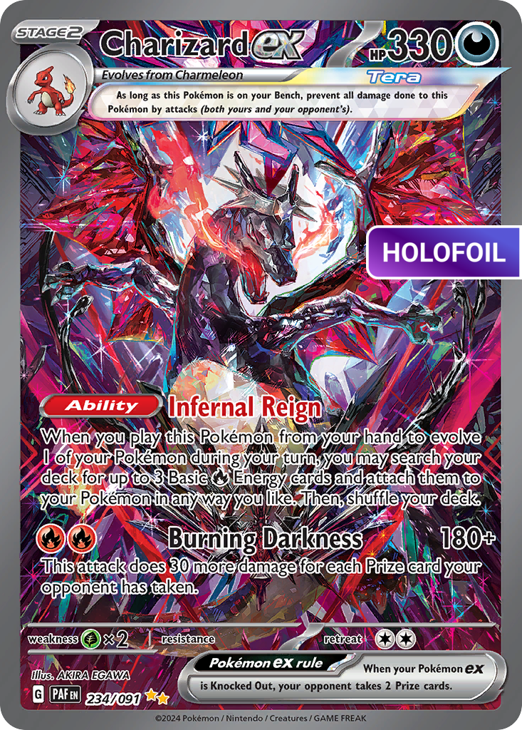 Charizard ex (PAF) #234 [EN/H]
