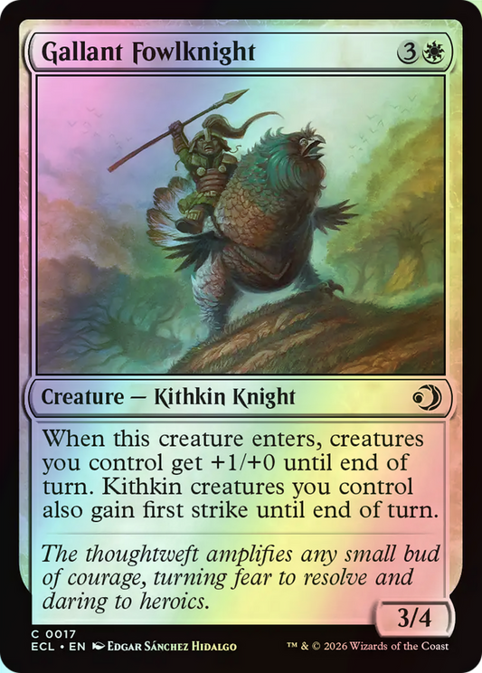 Gallant Fowlknight (ECL) #17 [EN/F]