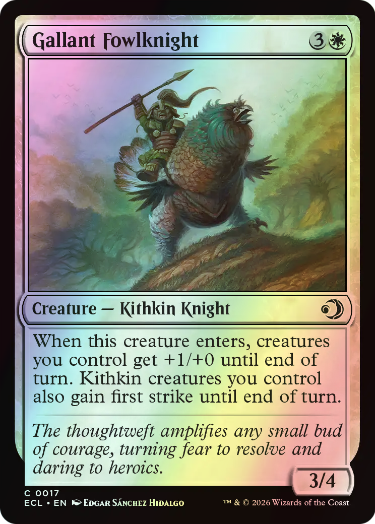 Gallant Fowlknight (ECL) #17 [EN/F]