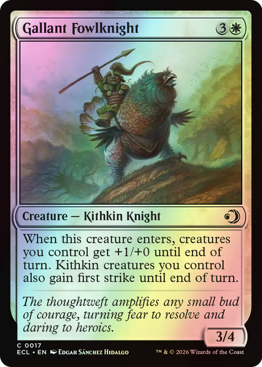 Gallant Fowlknight (ECL) #17 [EN/F]