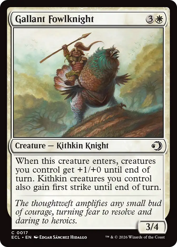 Gallant Fowlknight (ECL) #17 [EN/N]