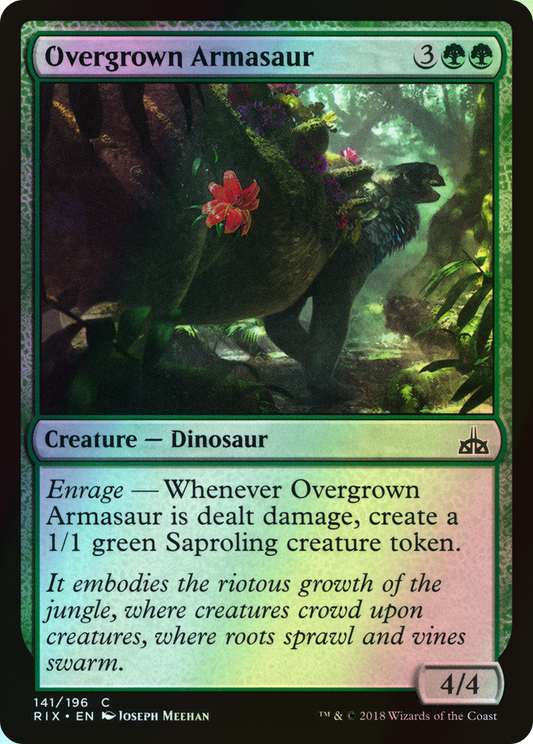 Overgrown Armasaur (RIX) #141 [EN/F] s/o