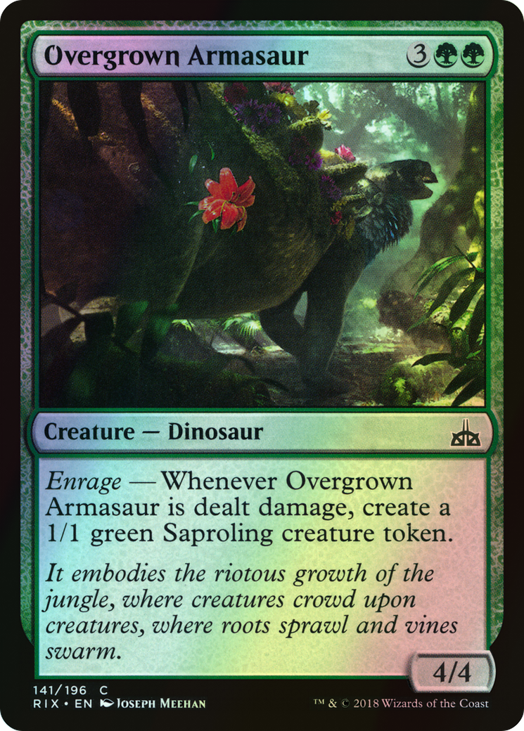 Overgrown Armasaur (RIX) #141 [EN/F] s/o