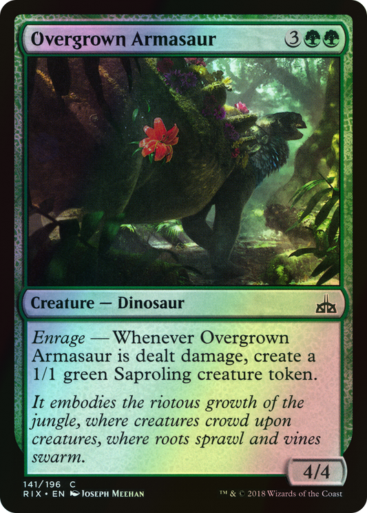 Overgrown Armasaur (RIX) #141 [EN/F] s/o