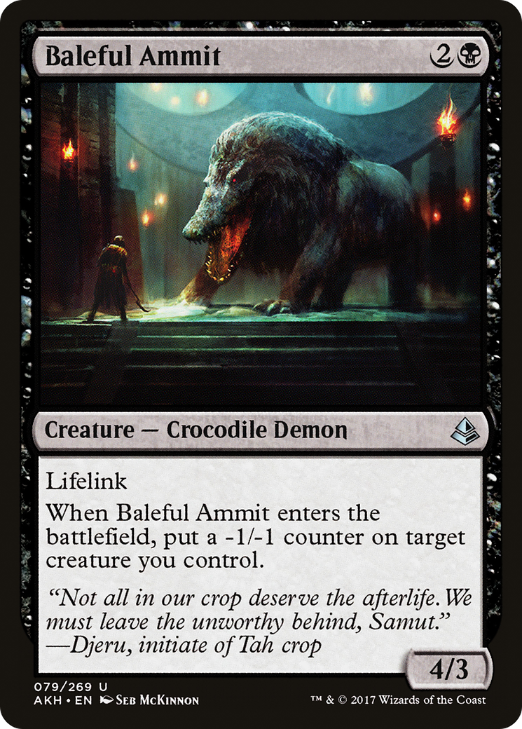 Baleful Ammit (AKH) #79 [EN/N]