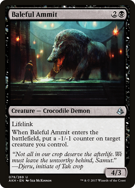 Baleful Ammit (AKH) #79 [EN/N]